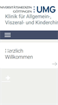 Mobile Screenshot of chirurgie-goettingen.de